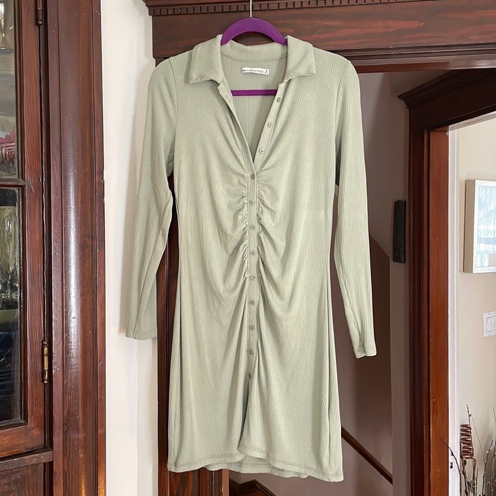 Abercrombie green mini dress!